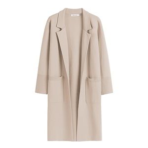 Oversized Cardigan Knit Blazer